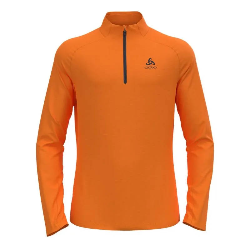 Jersey de hombre Odlo Mid layer 1/2 zip ESSENTIALS CW 200 (oriole melange)
