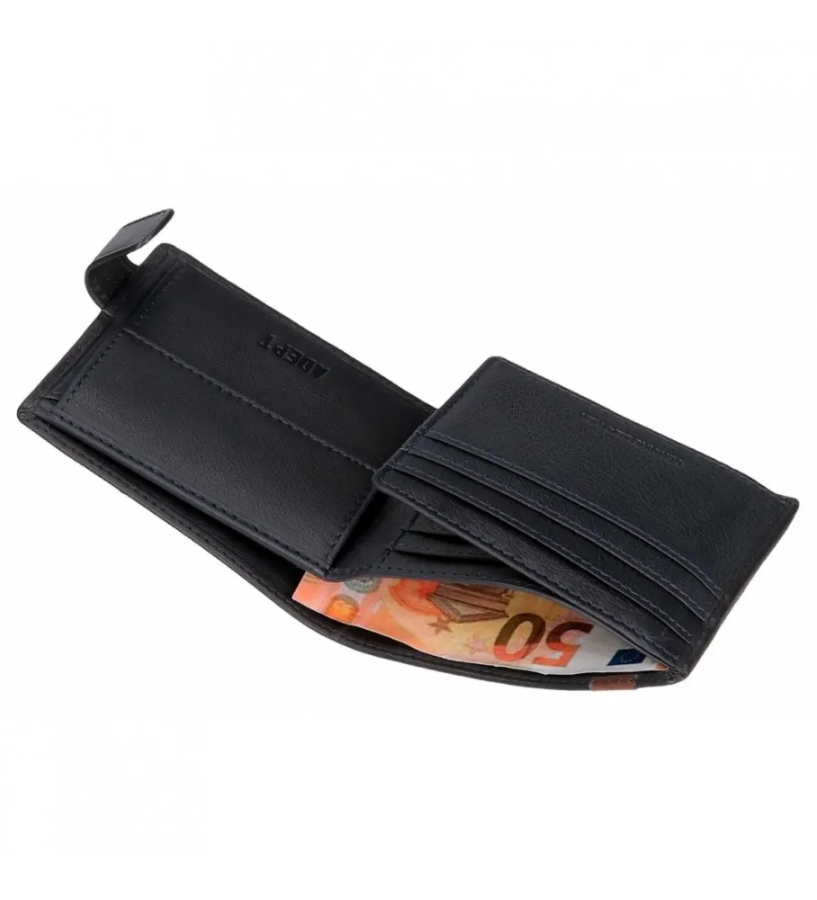 JOUMMA BAGS CARTERA ADEPT MAX AZUL 11X8.5X1CM