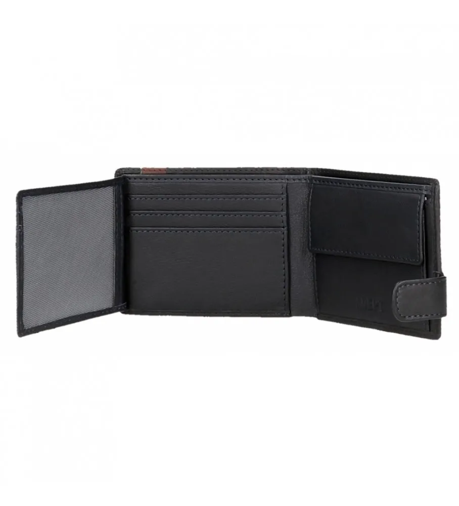 JOUMMA BAGS CARTERA ADEPT MAX AZUL 11X8.5X1CM