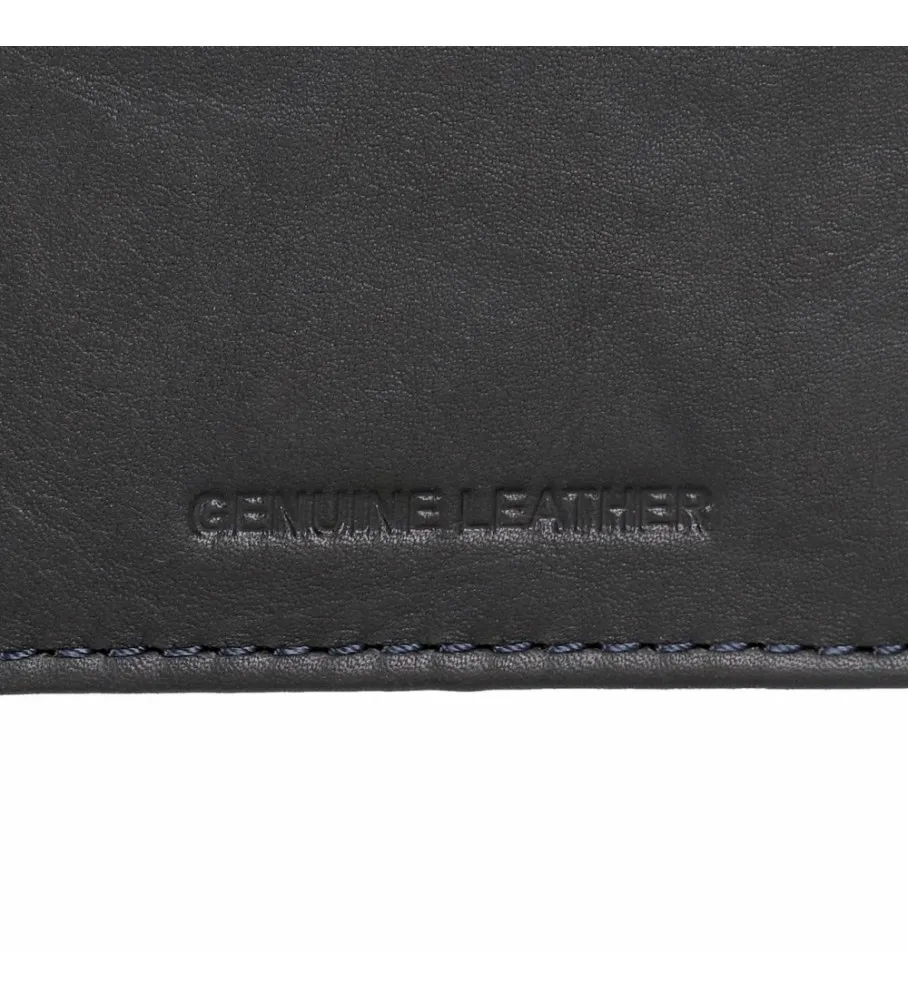 JOUMMA BAGS CARTERA ADEPT MAX AZUL 11X8.5X1CM