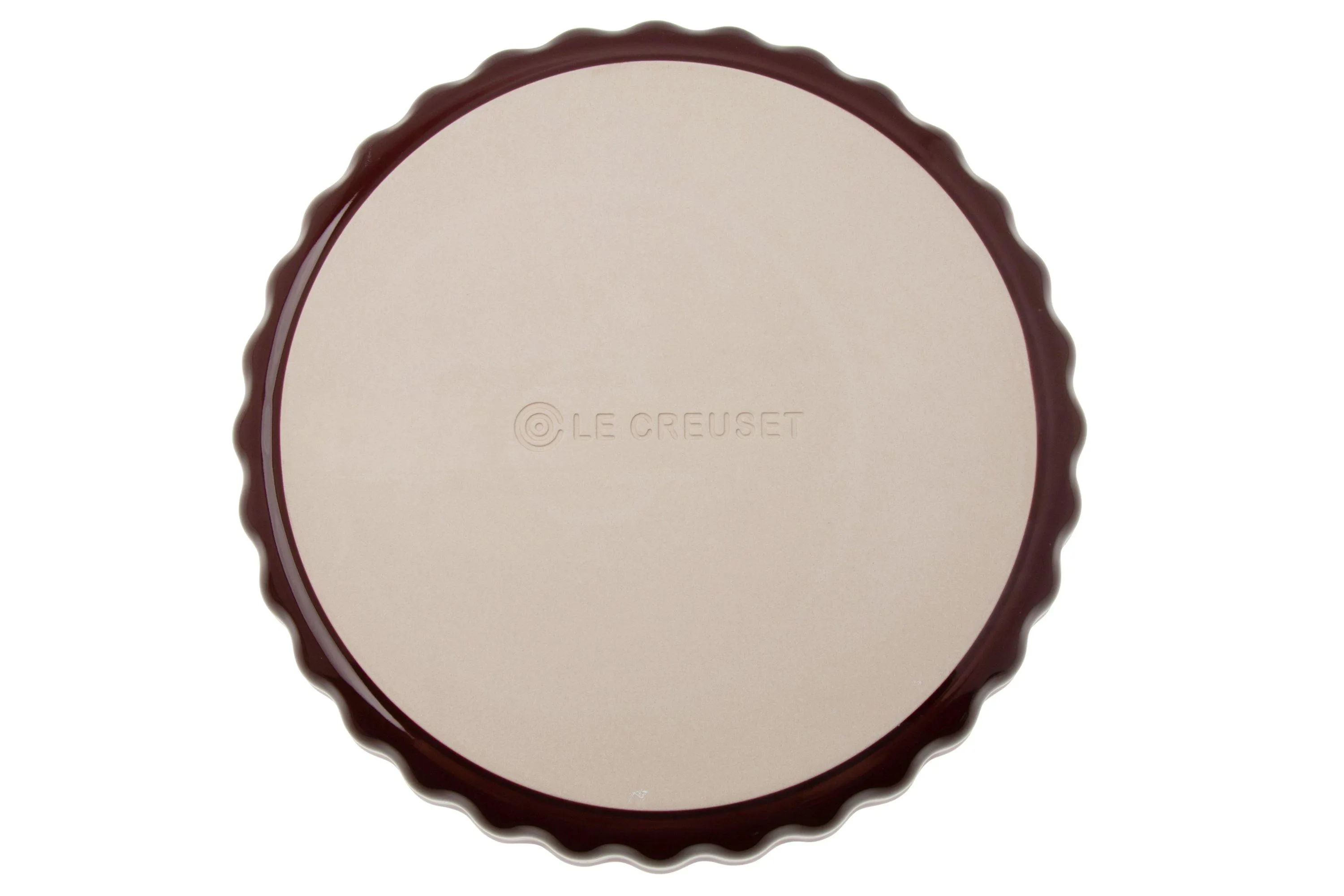Le Creuset Les Céramiques 71120289490001 Garnet, molde para tartas, 28 cm