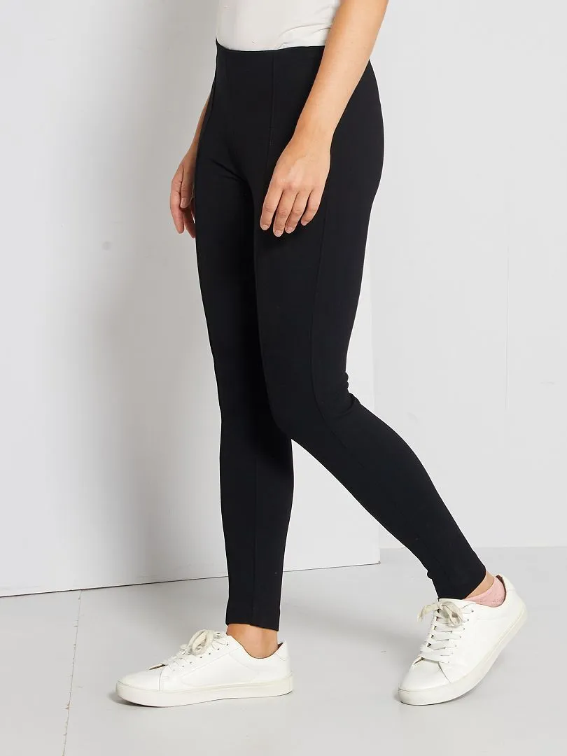 LEGGING LARGO LISO  NEGRO