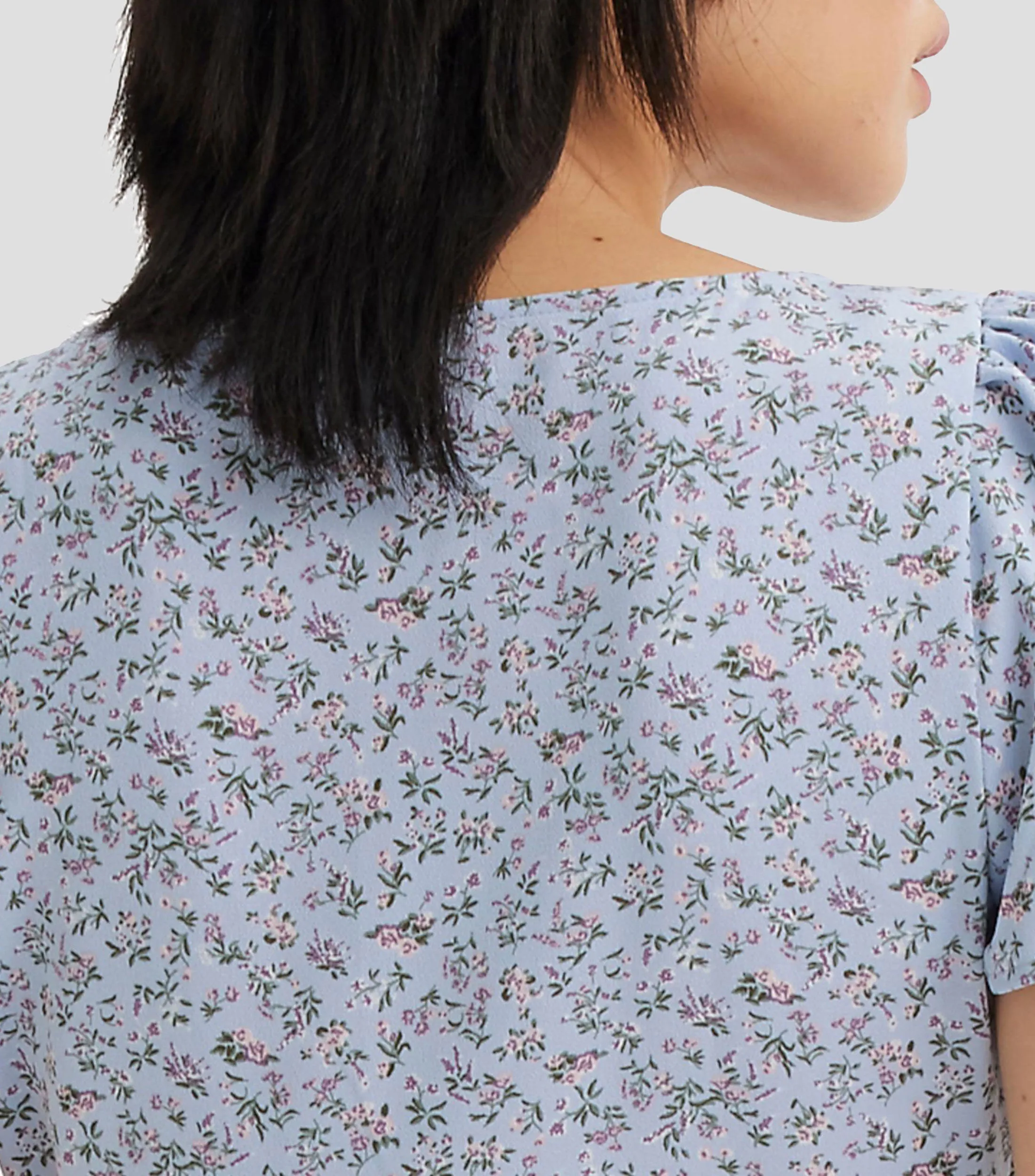 Levi's Vestido Corto con Flores Mujer