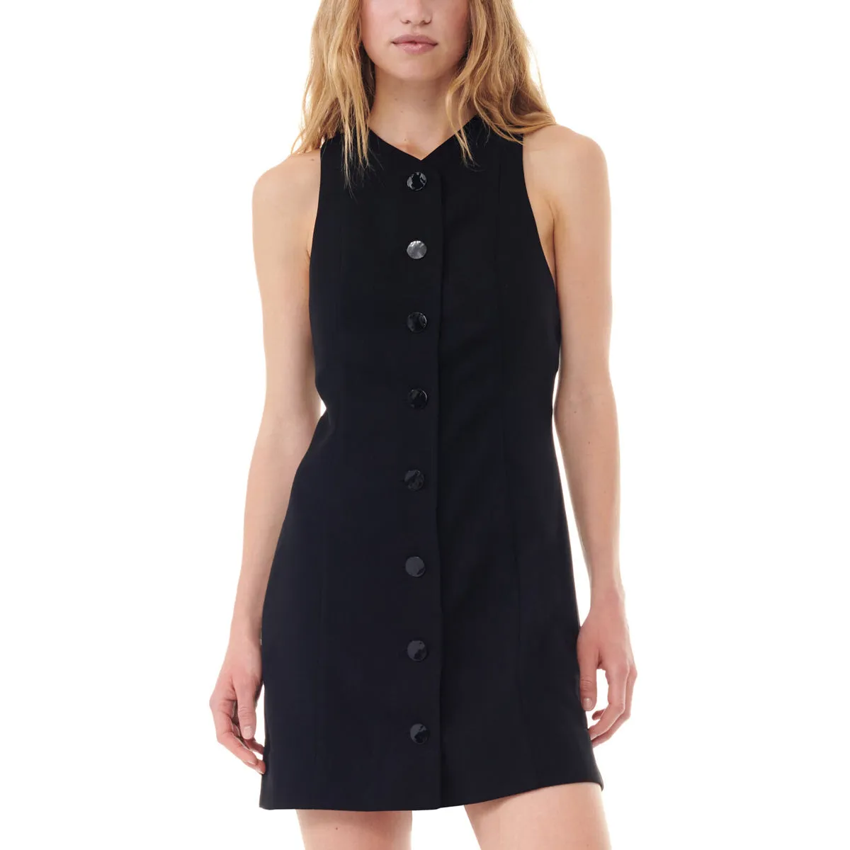 Light Twill Suiting Mini Dress