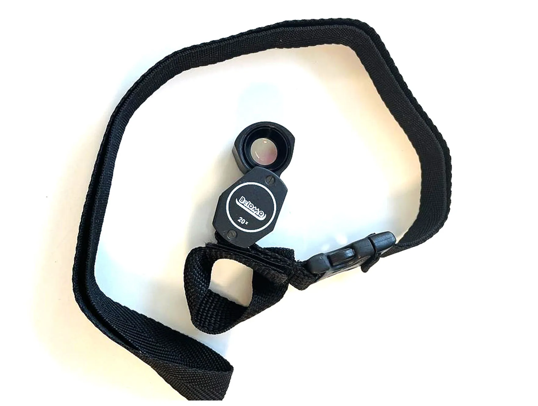 Lupa Belomo Quadruplet 20X con collar
