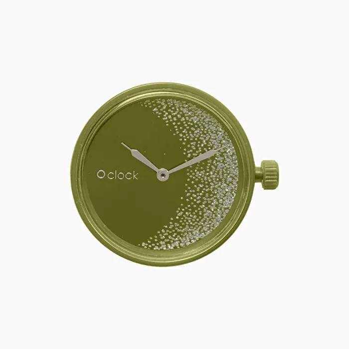 Mecanismo glitter half moon aguacate O clock