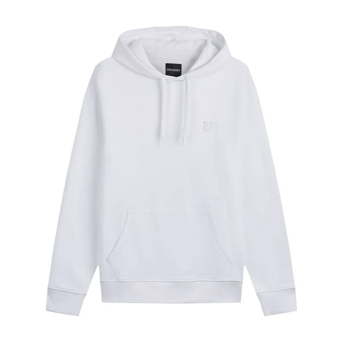 ML416TON TONAL PULLOVER HOODIE626 WHITE