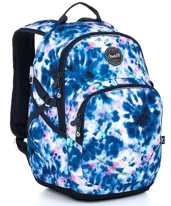 MOCHILA TOPGAL YOKO 23024  BLUE/BATIKA