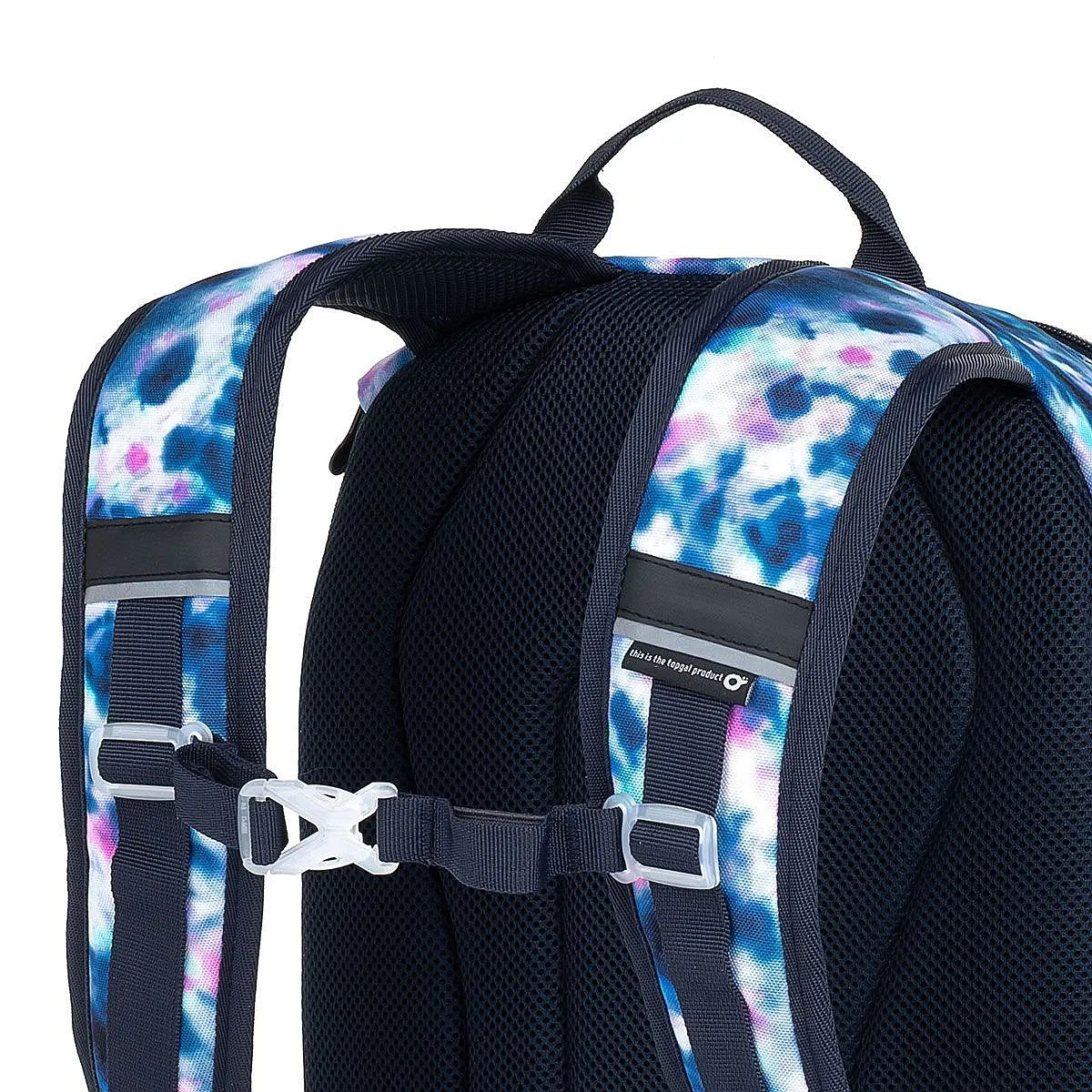 MOCHILA TOPGAL YOKO 23024  BLUE/BATIKA
