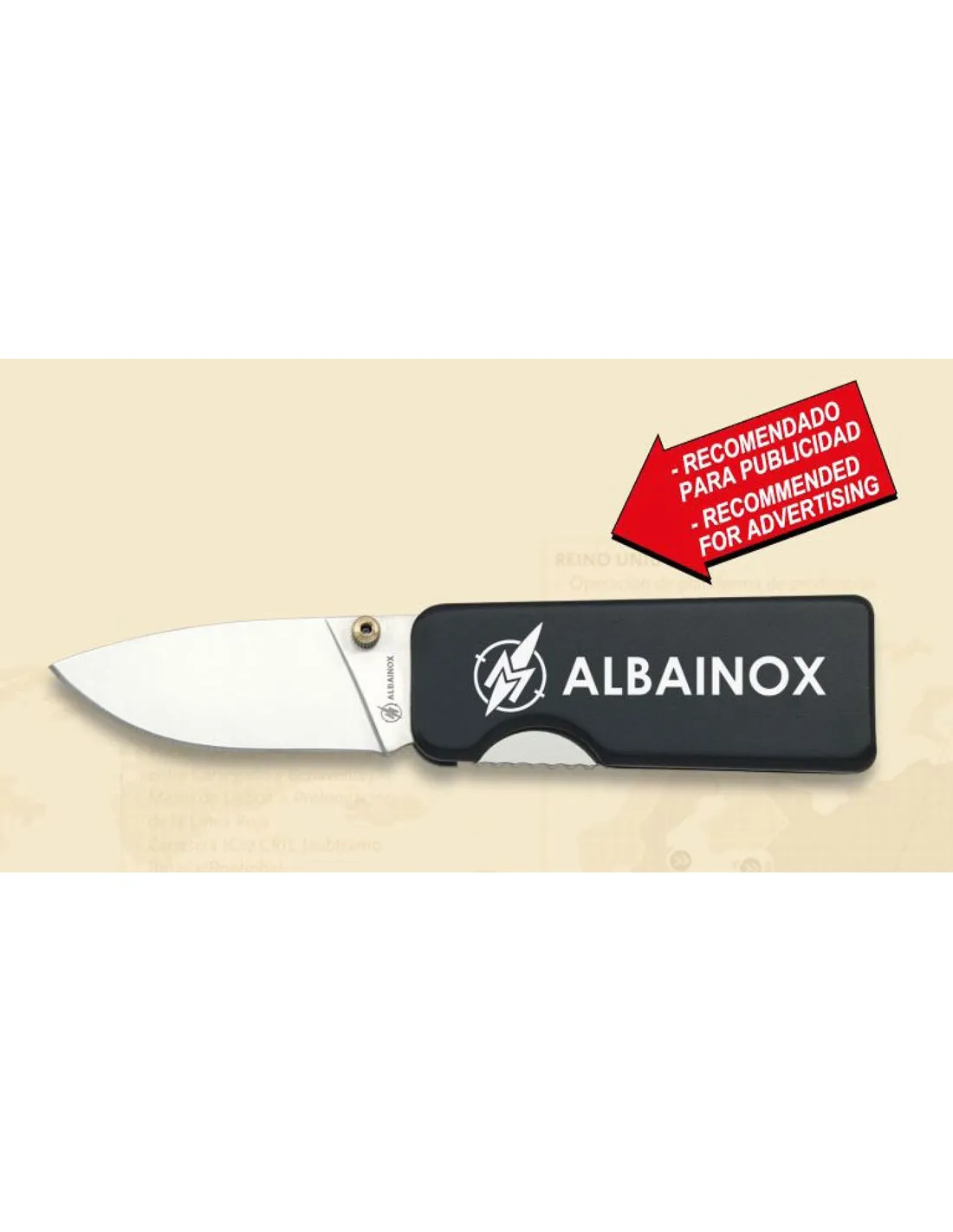 Navaja de bolsillo pequeña marca Albainox (11,6 cm.)