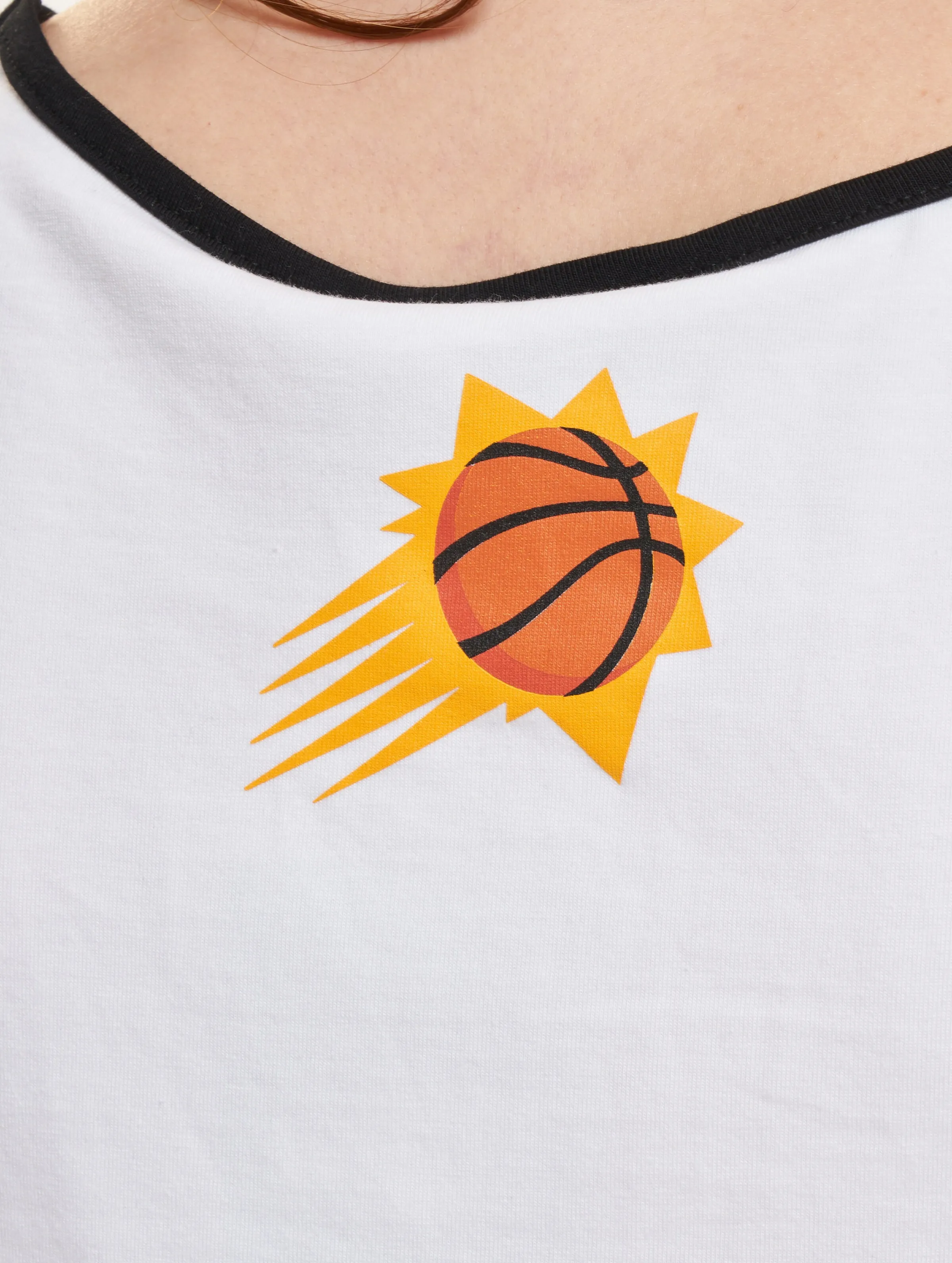 New Era NBA Team Wordmark Phoenix Suns Crop