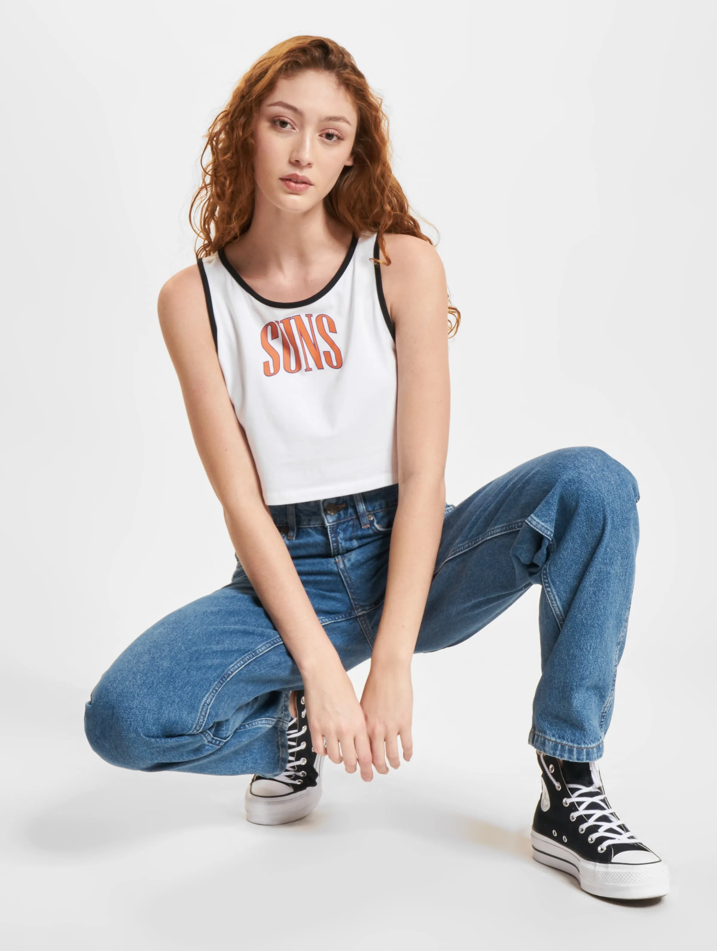 New Era NBA Team Wordmark Phoenix Suns Crop