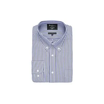 OCEAN BLUE AND WHITE STRIPED SHIRT  KELLEN