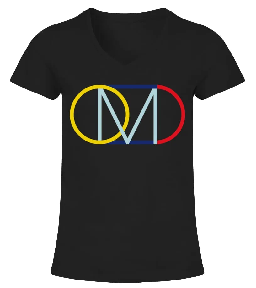 Orchestral Manoeuvres in the Dark BK (13) Camiseta cuello pico Mujer