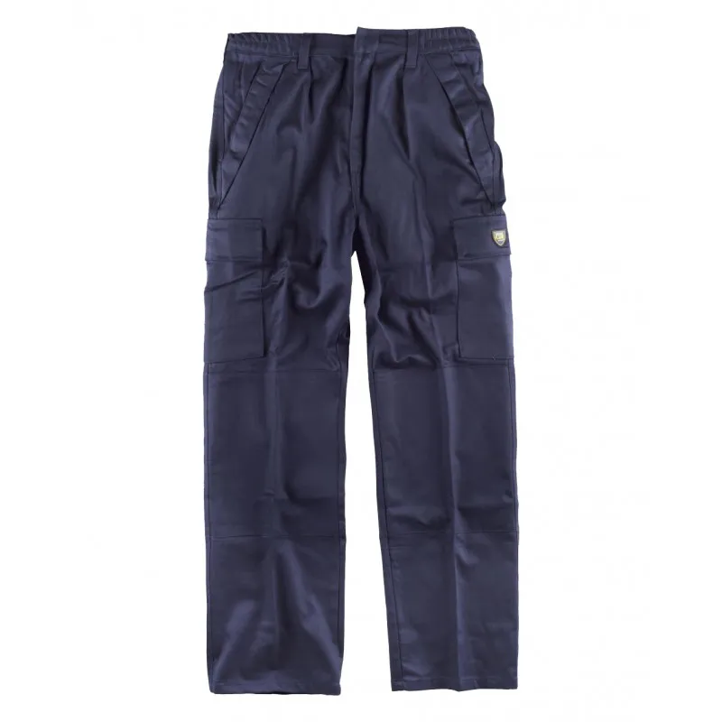 Pantalón ignífugo de protección frente a soldadura WORKTEAM B1490