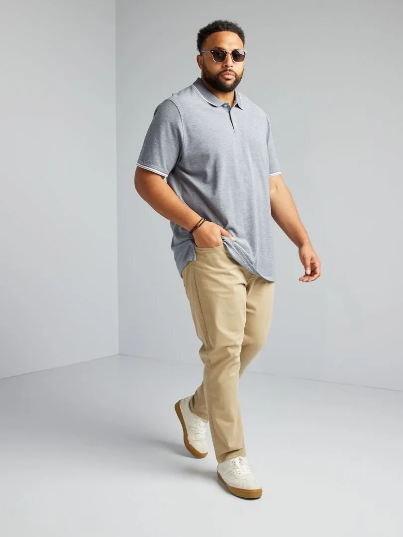 PANTALóN SLIM L30  BEIGE