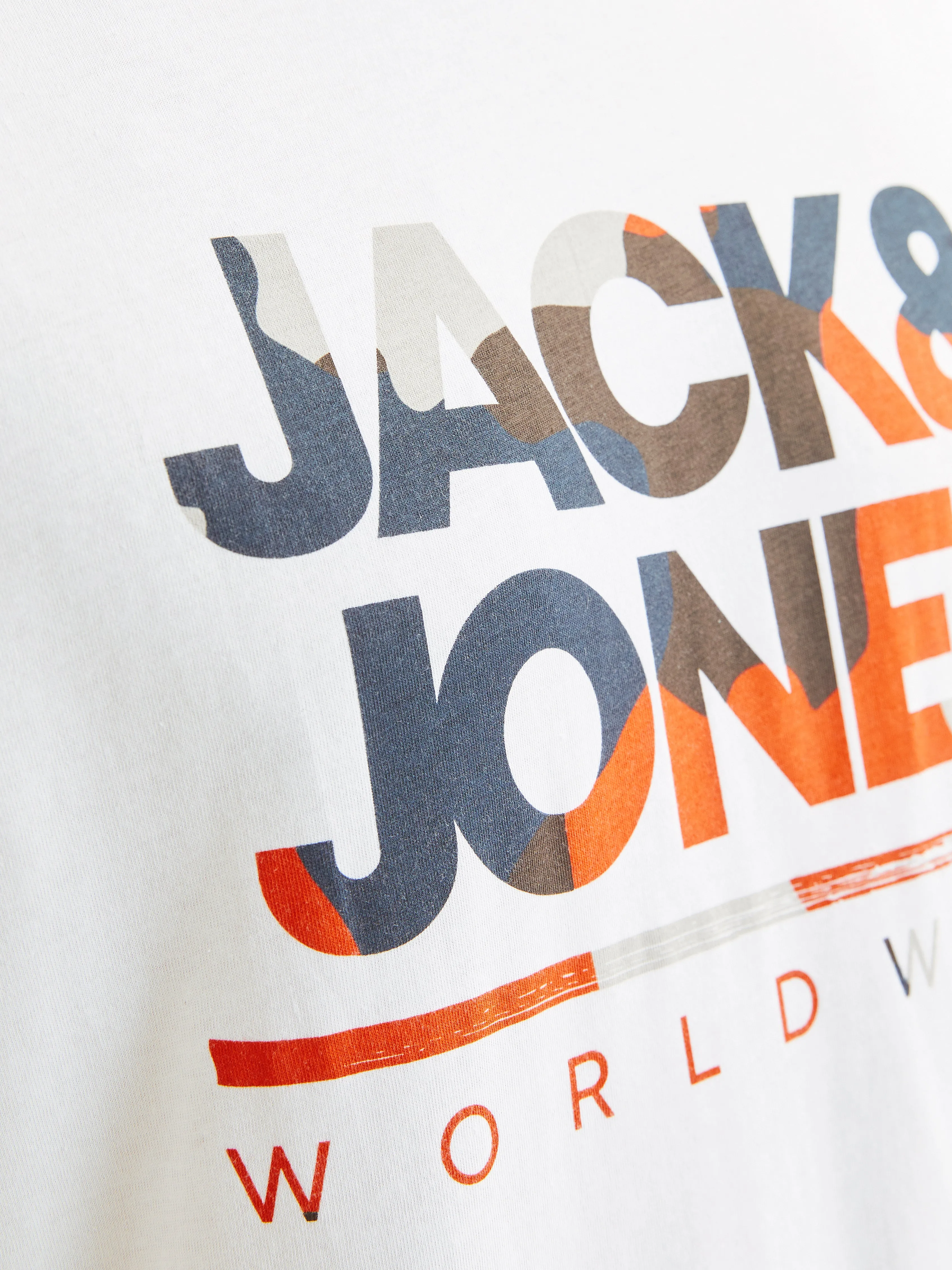 Paquete de 3 Camiseta Logotipo Cuello redondo | Azul intermedio | Jack & Jones®