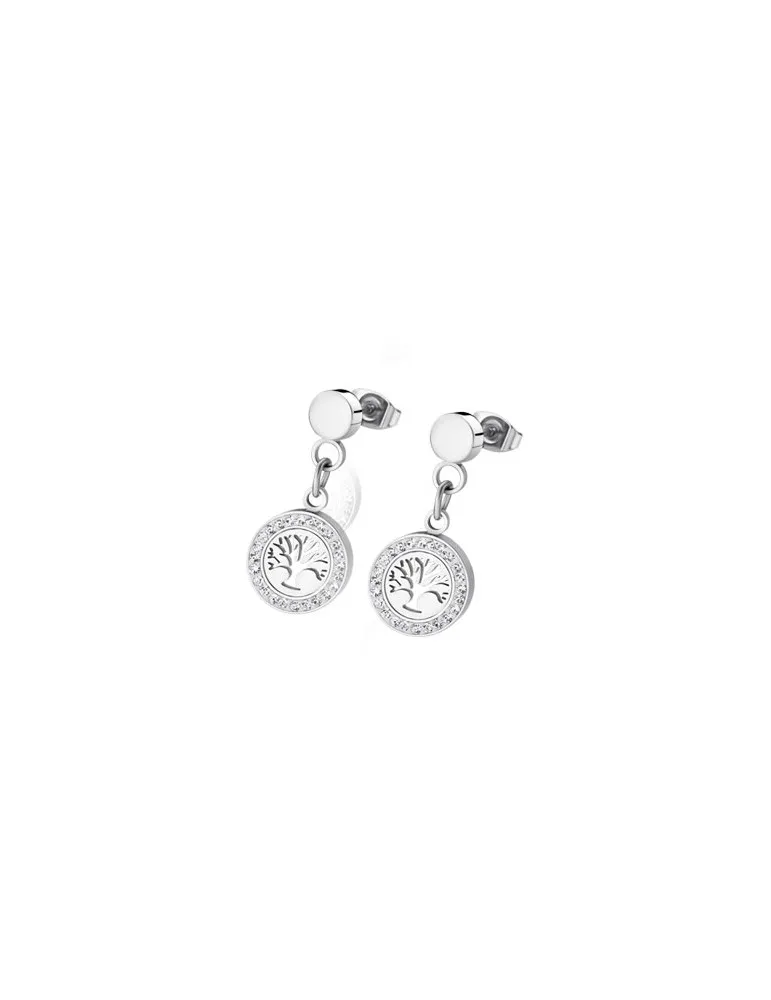 Pendientes Lotus style árbol
