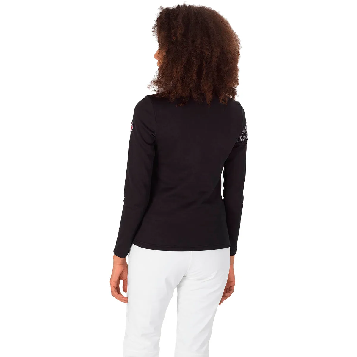 Polar Mujer W Resort 1/2 Zip Rossignol Negro