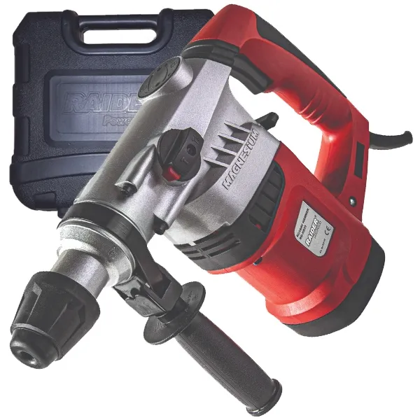 RAIDER  RDHD35  MARTILLO PERFORADOR SDSPLUS, 1500 W, 4.5 J, CAJA DE PLASTICO