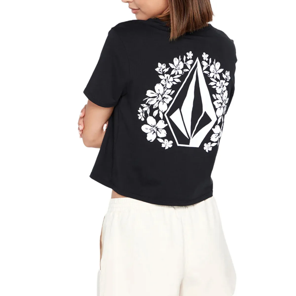 REMERA VOLCOM POCKET DIAL TEE  NEGRO