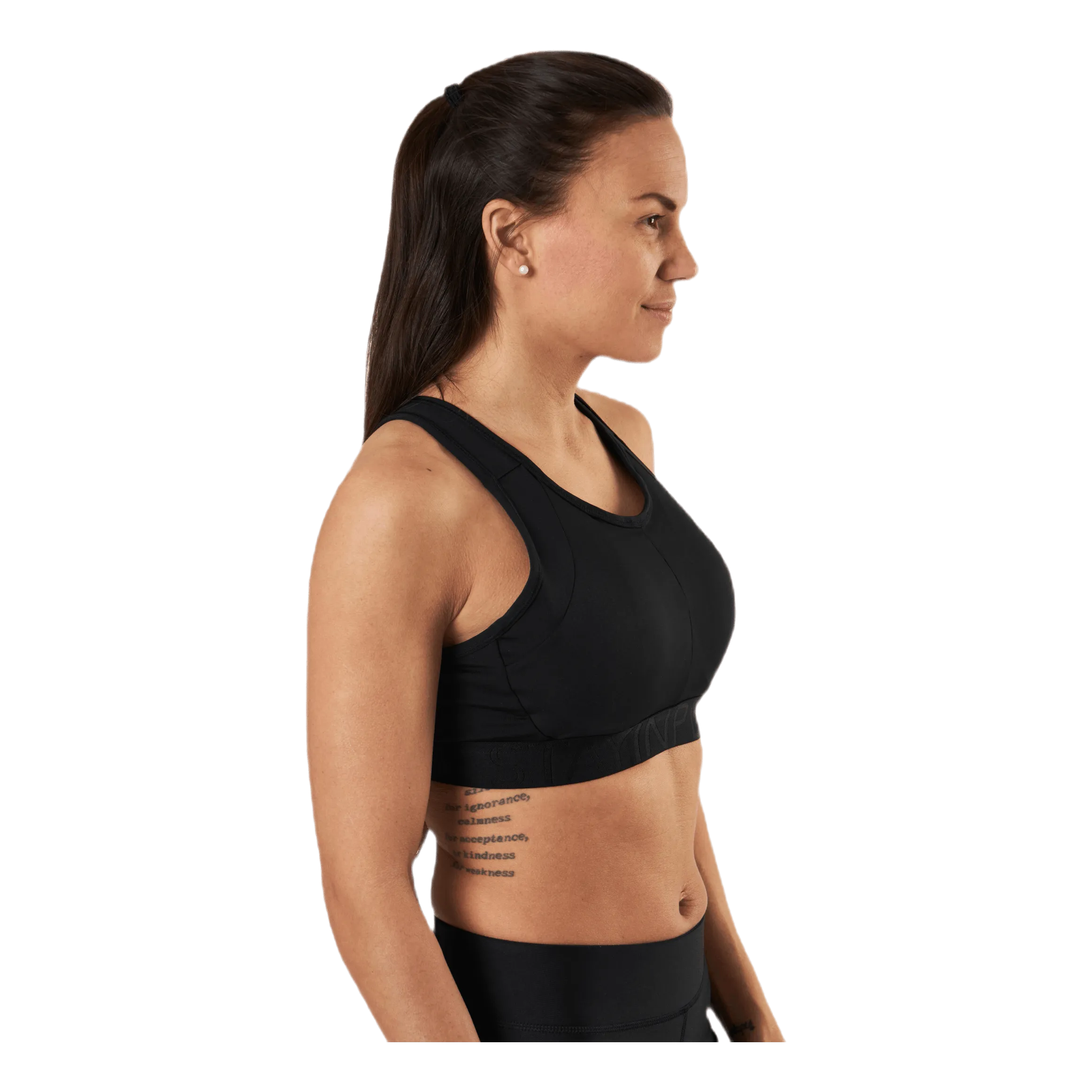 Stay In Place Max Support Bra Black