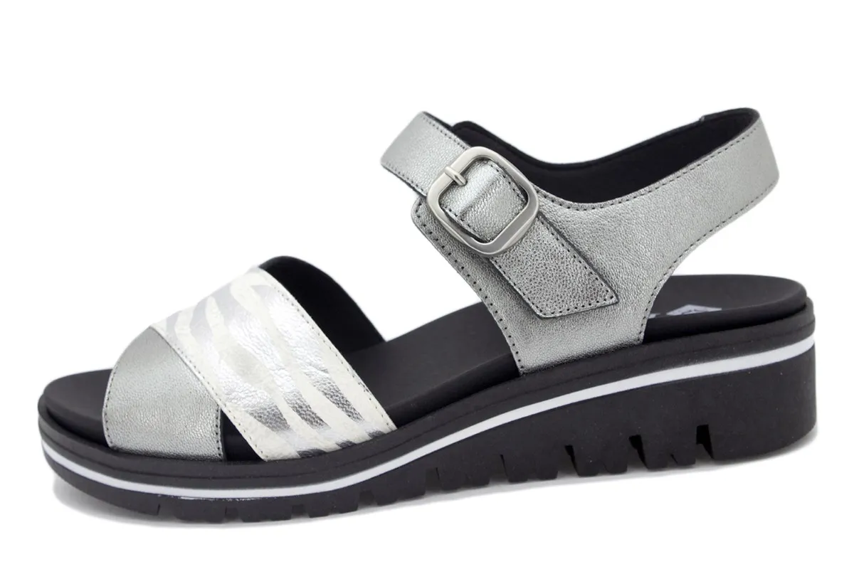 Steel Metal Removable Insole Sandal