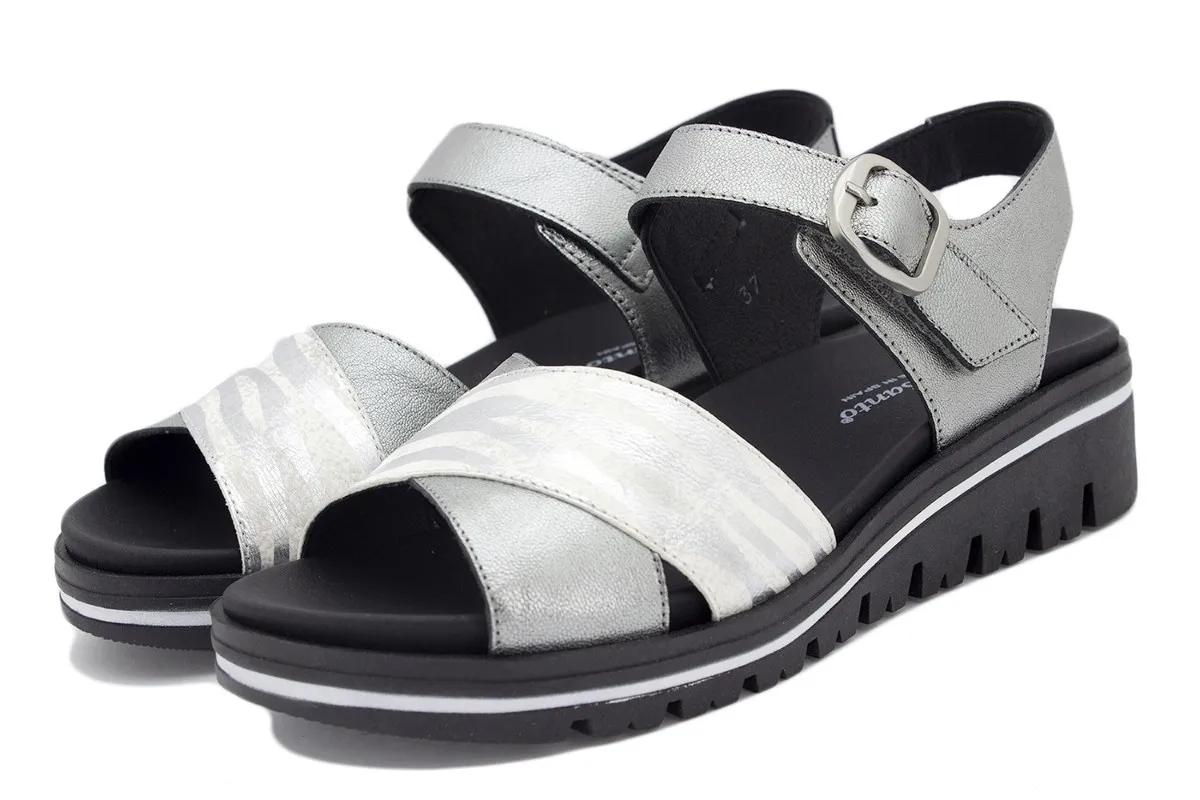 Steel Metal Removable Insole Sandal