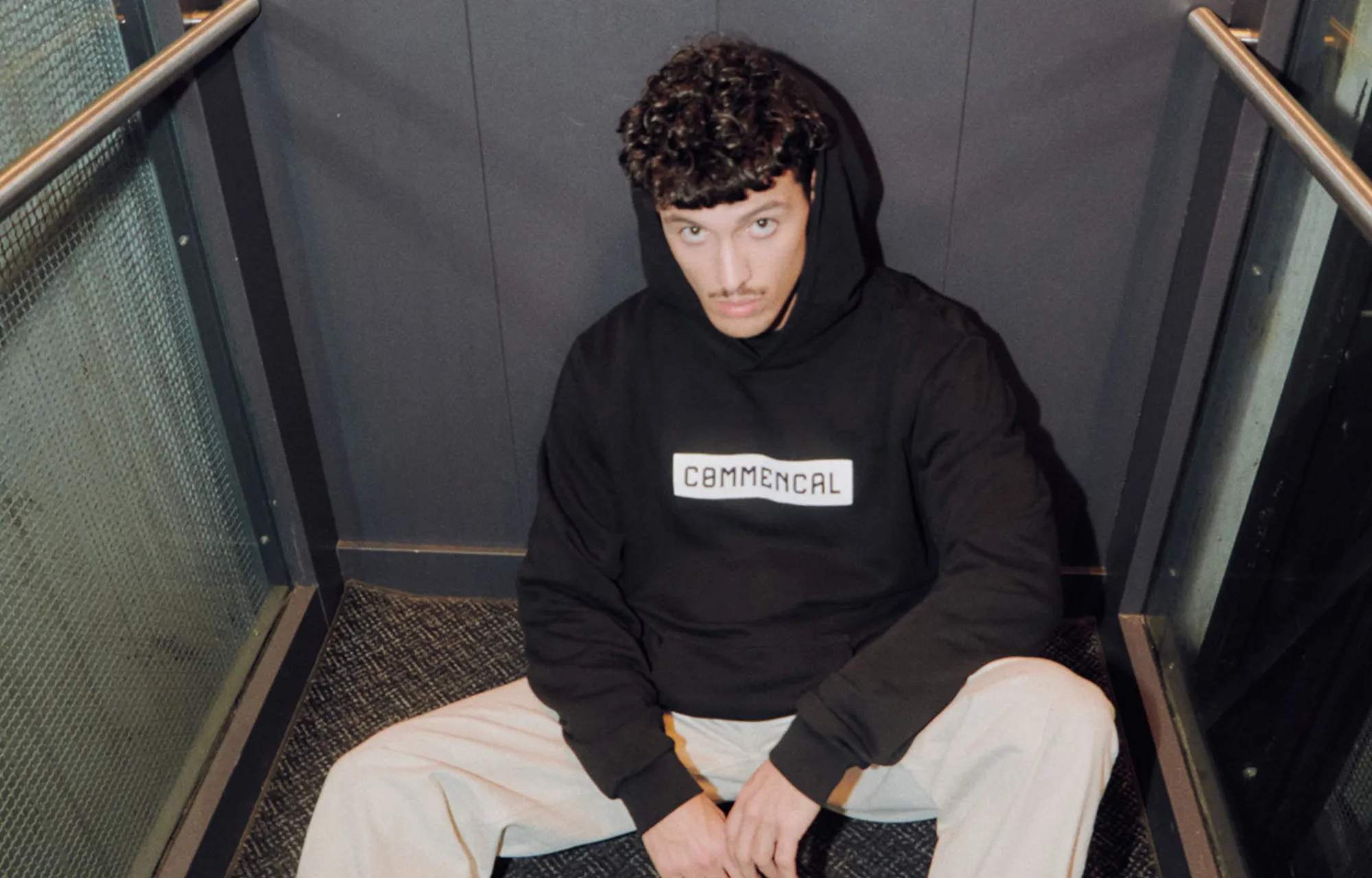 SUDADERA COMMENCAL CORPORATE BLACK