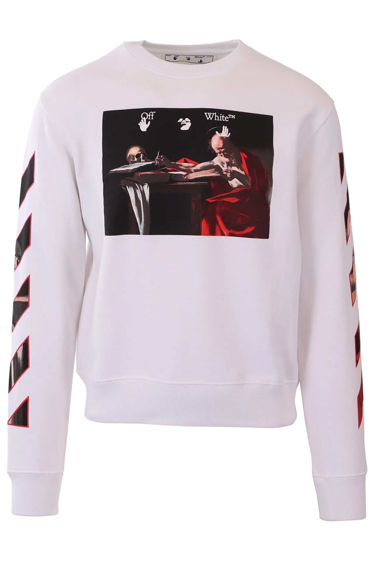 SUDADERA OFFWHITE BLANCA CARAVAGGIO PAINTING