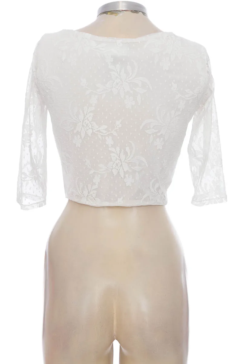 TOP / CAMISETA COLOR BLANCO  FREEDOM