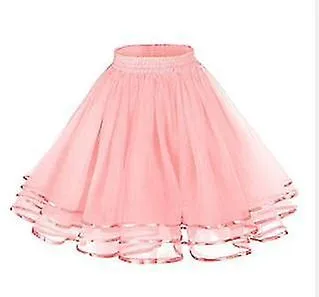 Tulle Skirt Women's Tutu Petticoat Underskirt Mini Skirt Dance Dress For Carnival Costume Rockabily Klied Carnival Women'