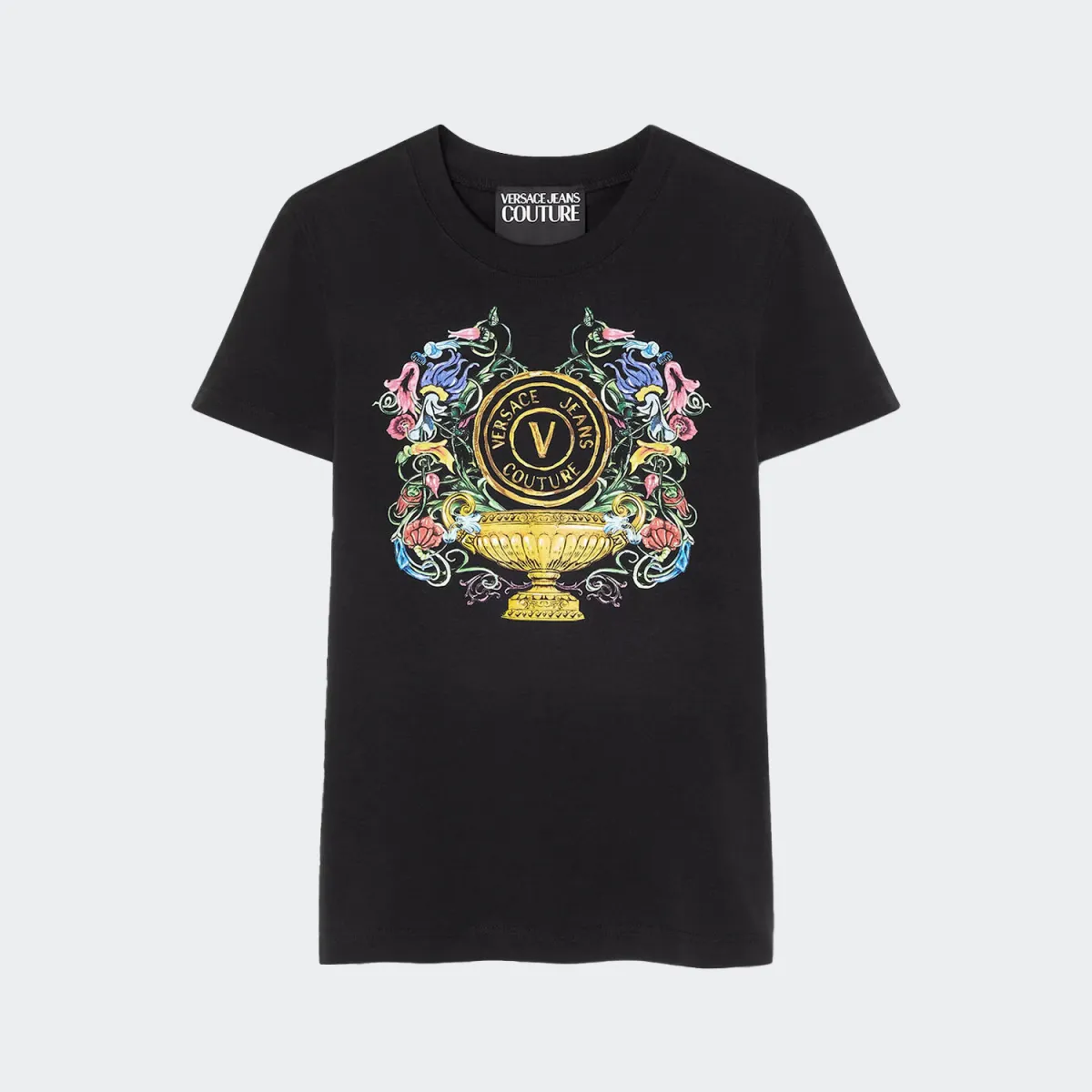 VERSACE JEANS COUTURE Versace Jeans Couture camiseta negra