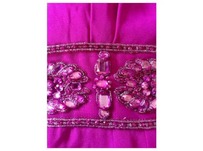 Vestido de noche Marchesa Notte Fucsia 