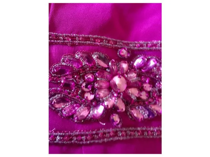 Vestido de noche Marchesa Notte Fucsia 