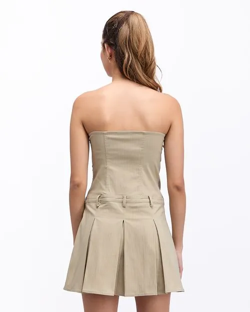 Vestido Mujer Fatima Beige