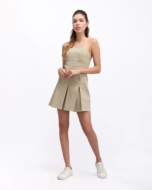 Vestido Mujer Fatima Beige