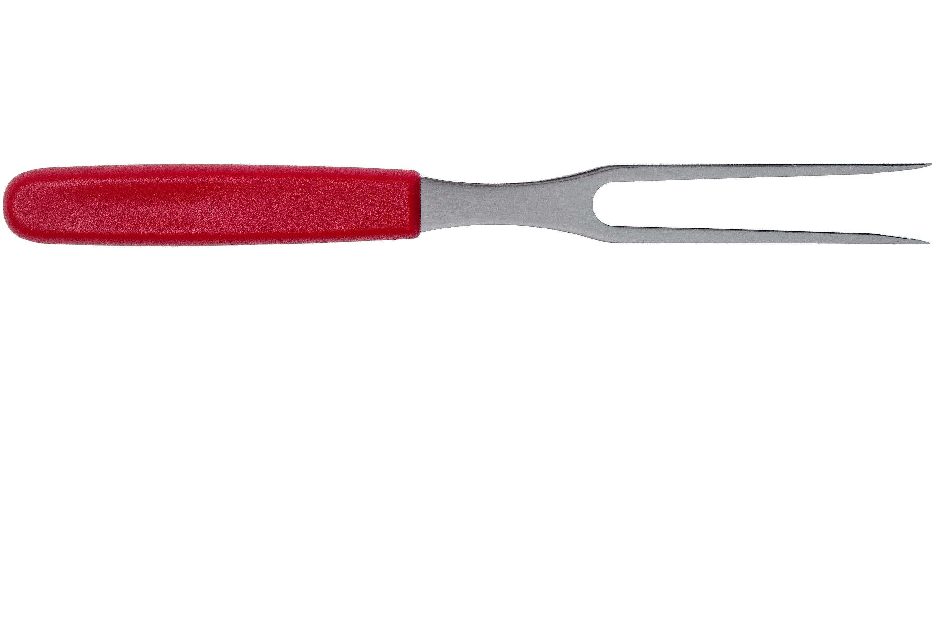 Victorinox SwissClassic 6.2101.15B tenedor de carne 15 cm, rojo