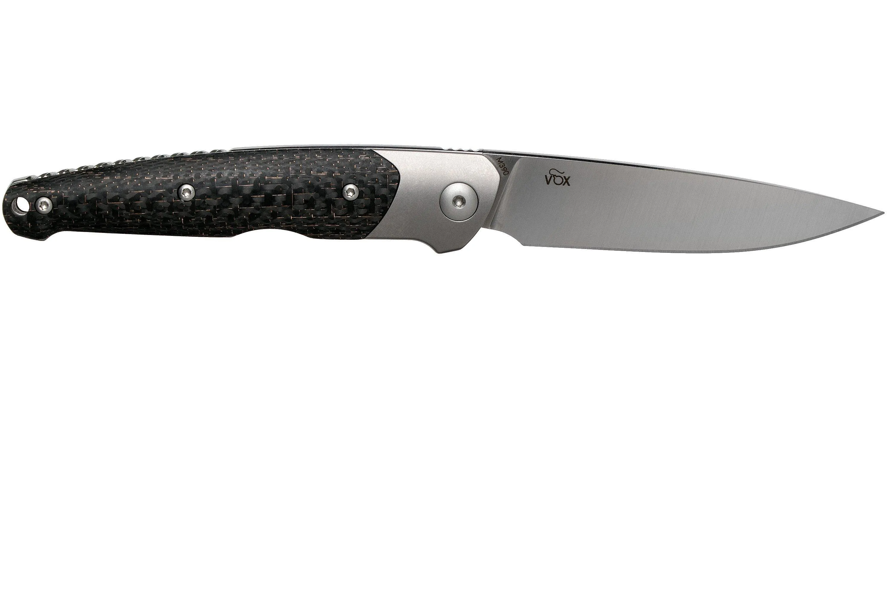 Viper Key V5978FCB Bolster Copper navaja de fibra de carbono, Jesper Voxnaes Design