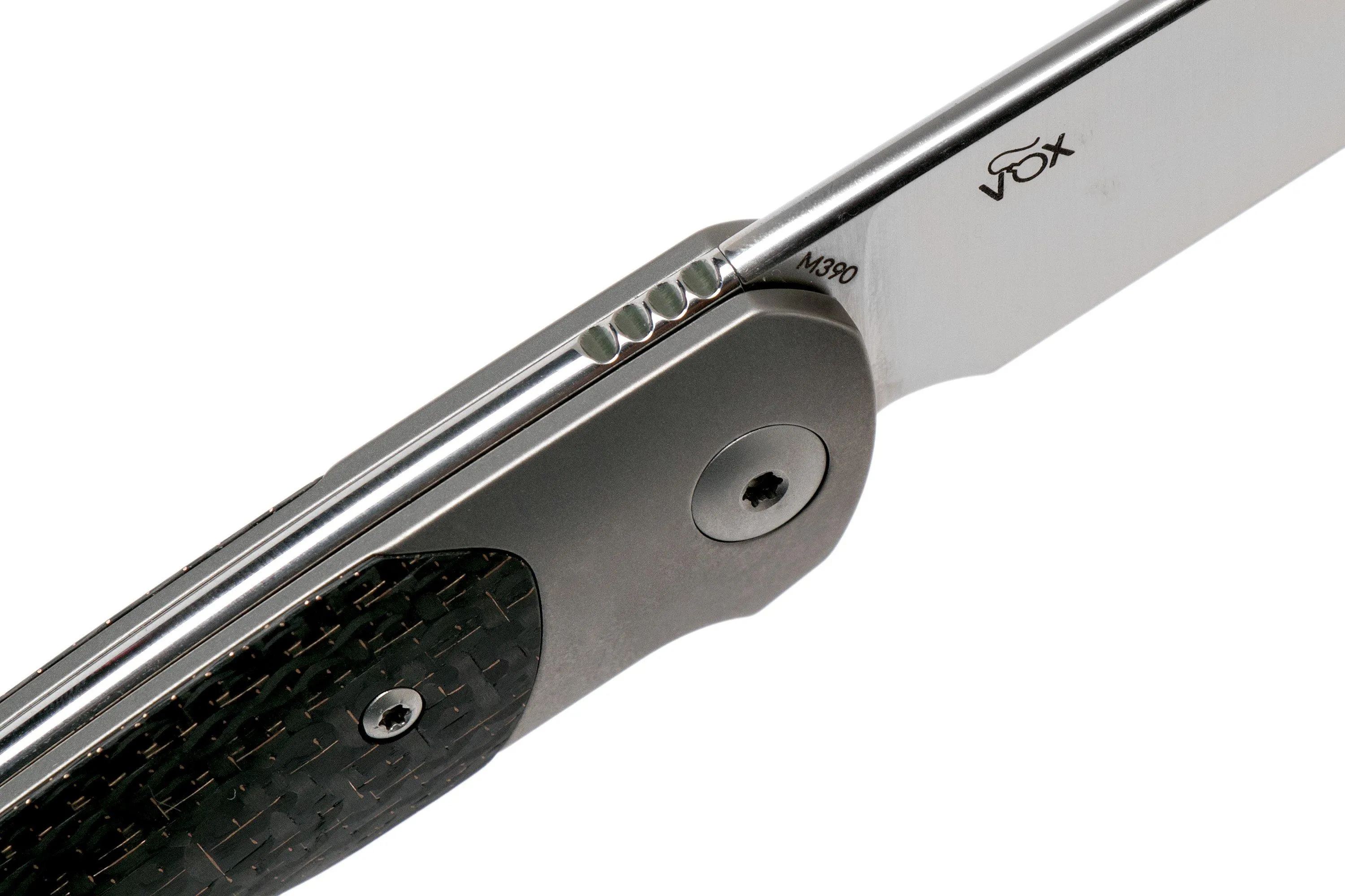 Viper Key V5978FCB Bolster Copper navaja de fibra de carbono, Jesper Voxnaes Design