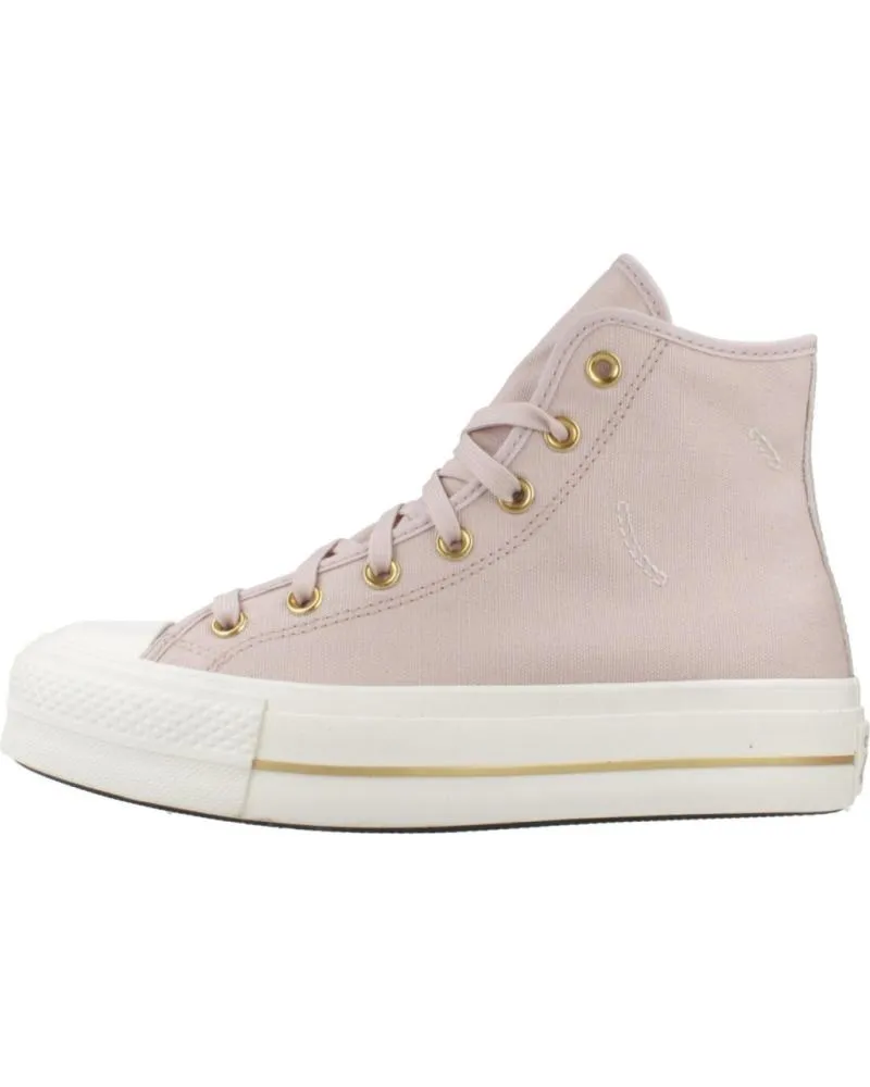 Zapatillas deporte CONVERSE  de Mujer ZAPATILLAS MUJER MODELO CHUCK TAYLOR ALL STAR LIFT HI FLUSH  STONE
