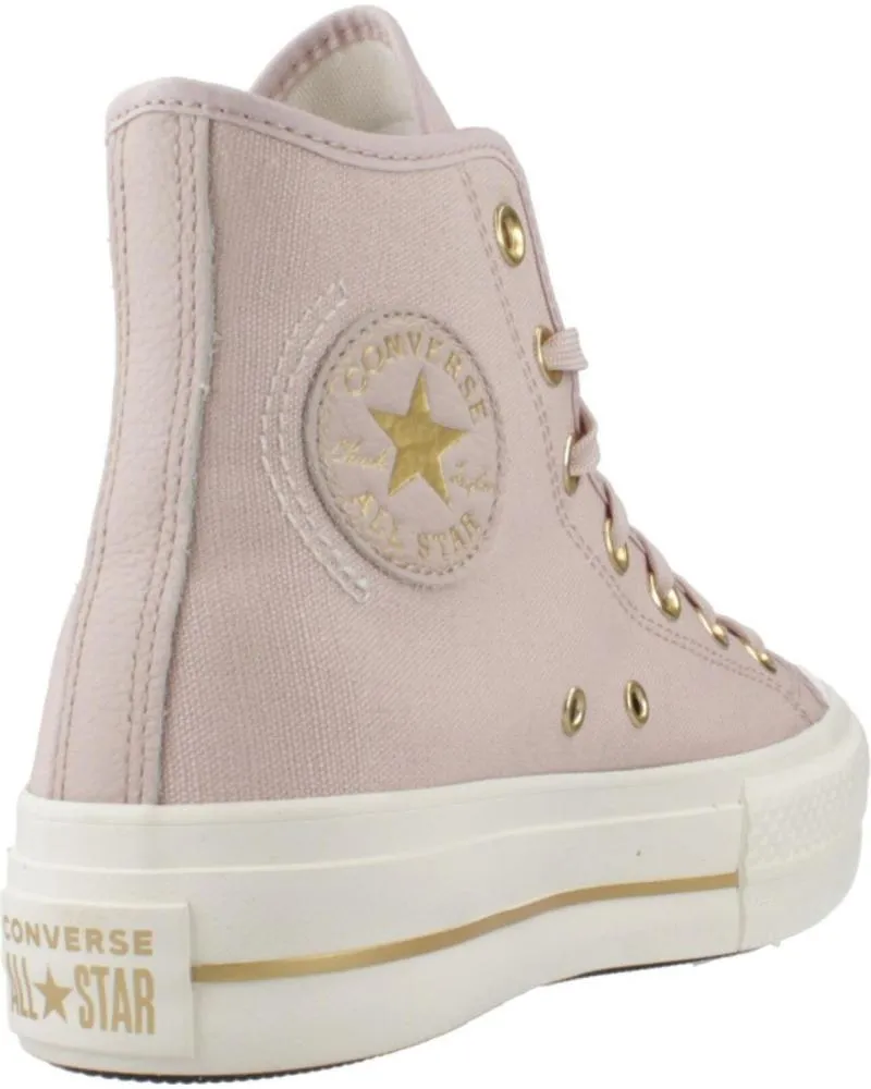 Zapatillas deporte CONVERSE  de Mujer ZAPATILLAS MUJER MODELO CHUCK TAYLOR ALL STAR LIFT HI FLUSH  STONE