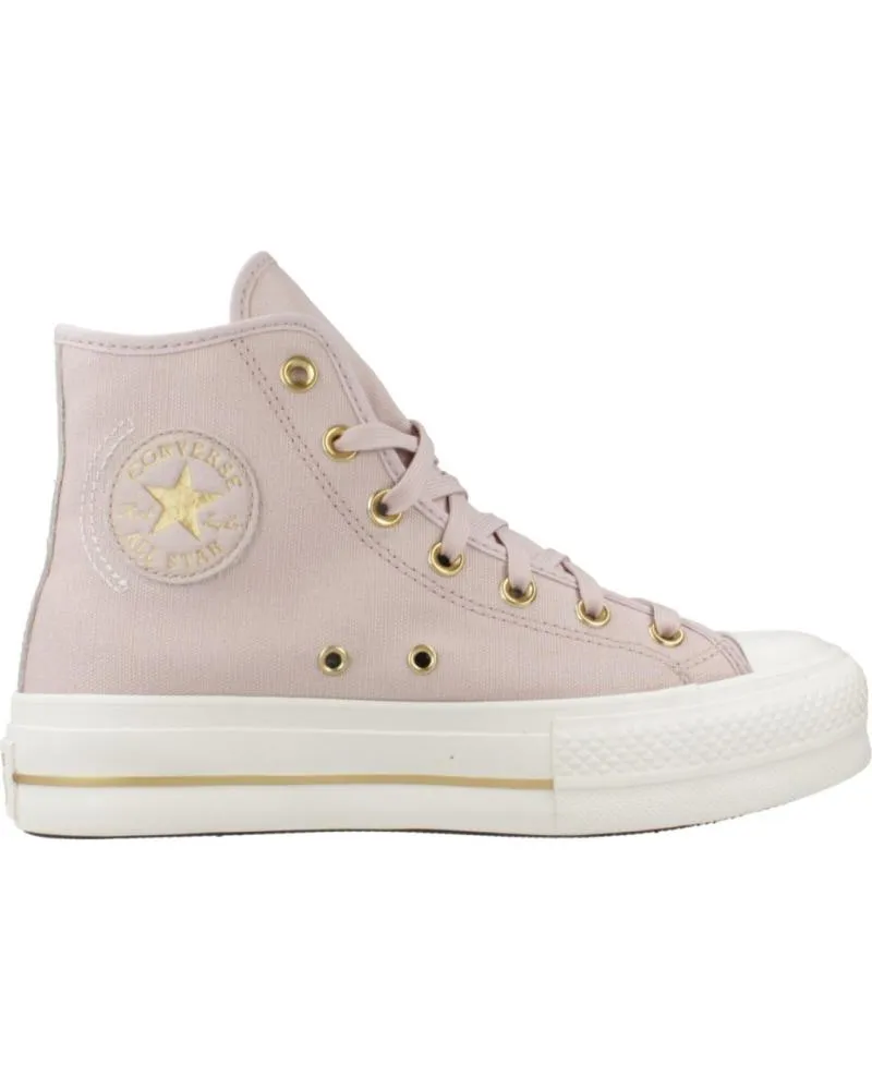 Zapatillas deporte CONVERSE  de Mujer ZAPATILLAS MUJER MODELO CHUCK TAYLOR ALL STAR LIFT HI FLUSH  STONE
