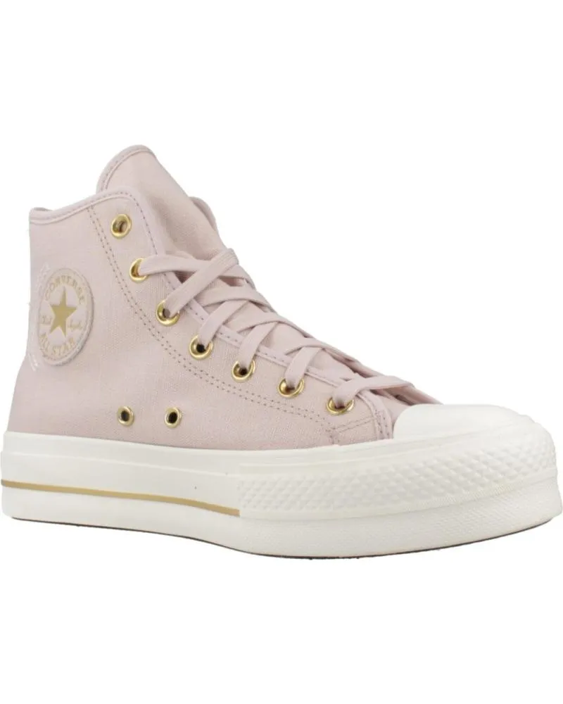 Zapatillas deporte CONVERSE  de Mujer ZAPATILLAS MUJER MODELO CHUCK TAYLOR ALL STAR LIFT HI FLUSH  STONE
