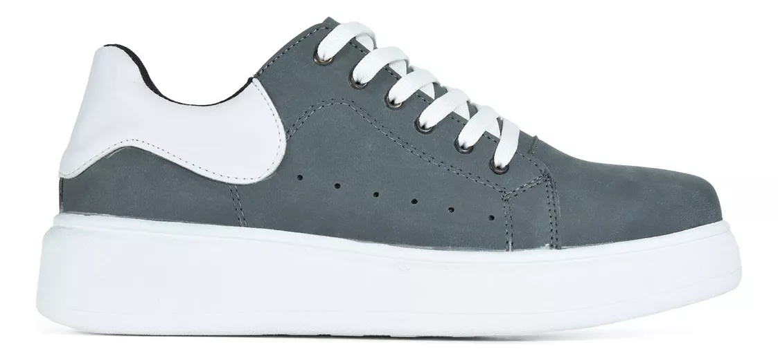 Zapatillas Hombre Urbana Plataforma Comoda Por Mayor X12 642