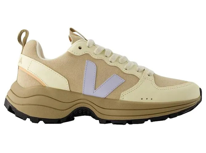 ZAPATILLAS VENTURI VC  VEJA  ANTE  BEIGE CASTAñO 