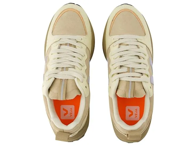 ZAPATILLAS VENTURI VC  VEJA  ANTE  BEIGE CASTAñO 