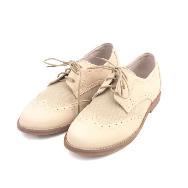 Zapatos Comunión Niño Beige Modelo Verino