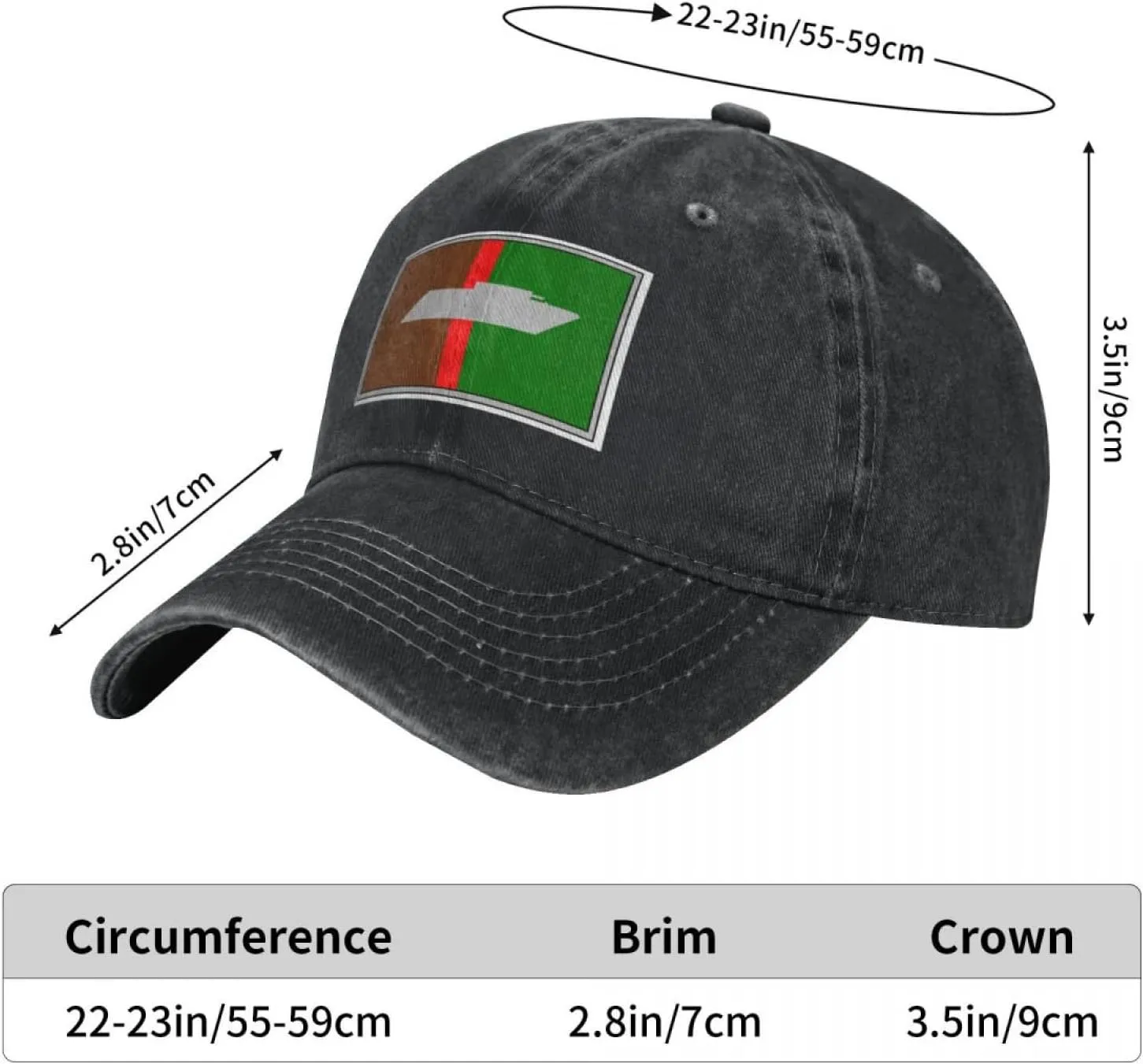 ZGGUOJU Gorra de béisbol para Hombre de Puro algodón 1er Regimiento Blindado (Australia) Gorra de béisbol Gorro de Pesca Sombrer